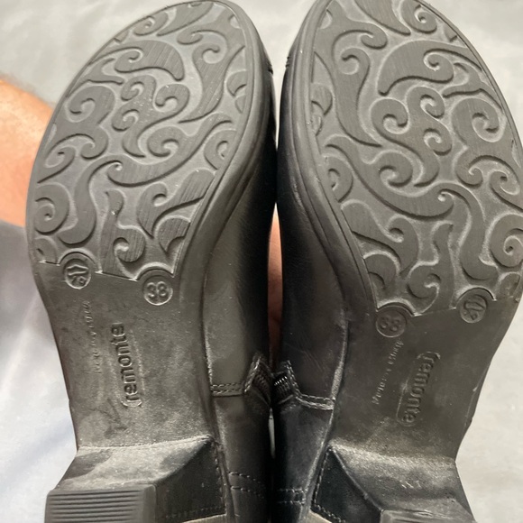 Remonte black leather dress boots - Picture 6 of 9